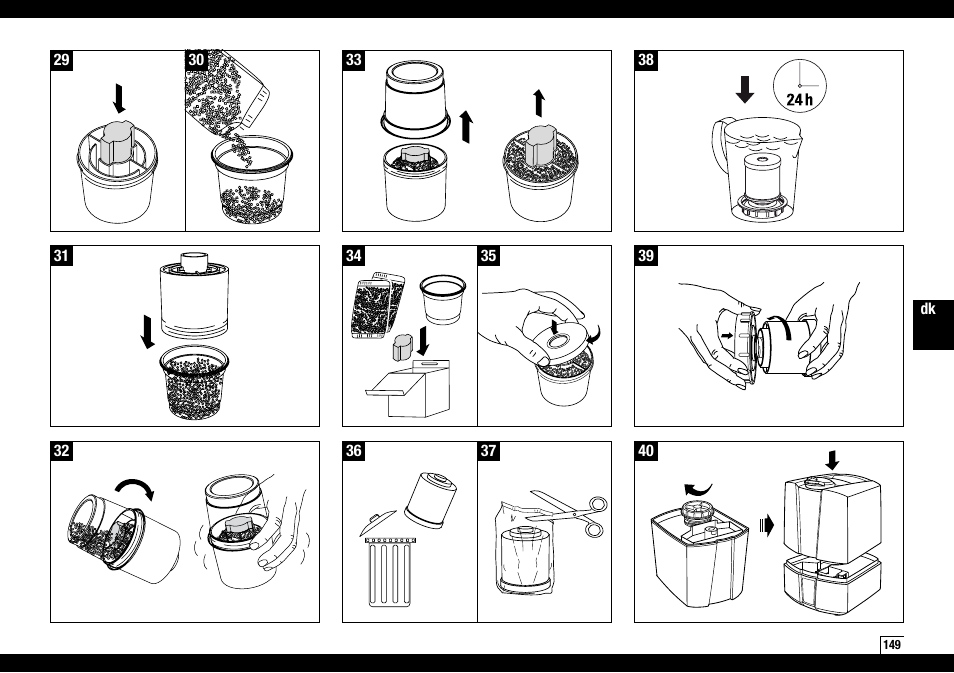 Boneco Air-O-Swiss Boneco U7145 User Manual | Page 149 / 164