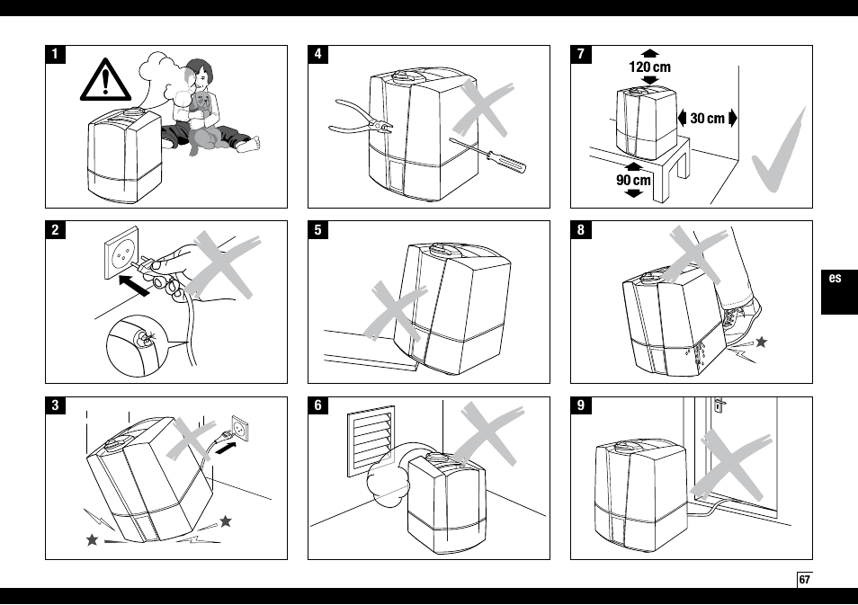 Boneco Air-O-Swiss Boneco U7145 User Manual | Page 67 / 164