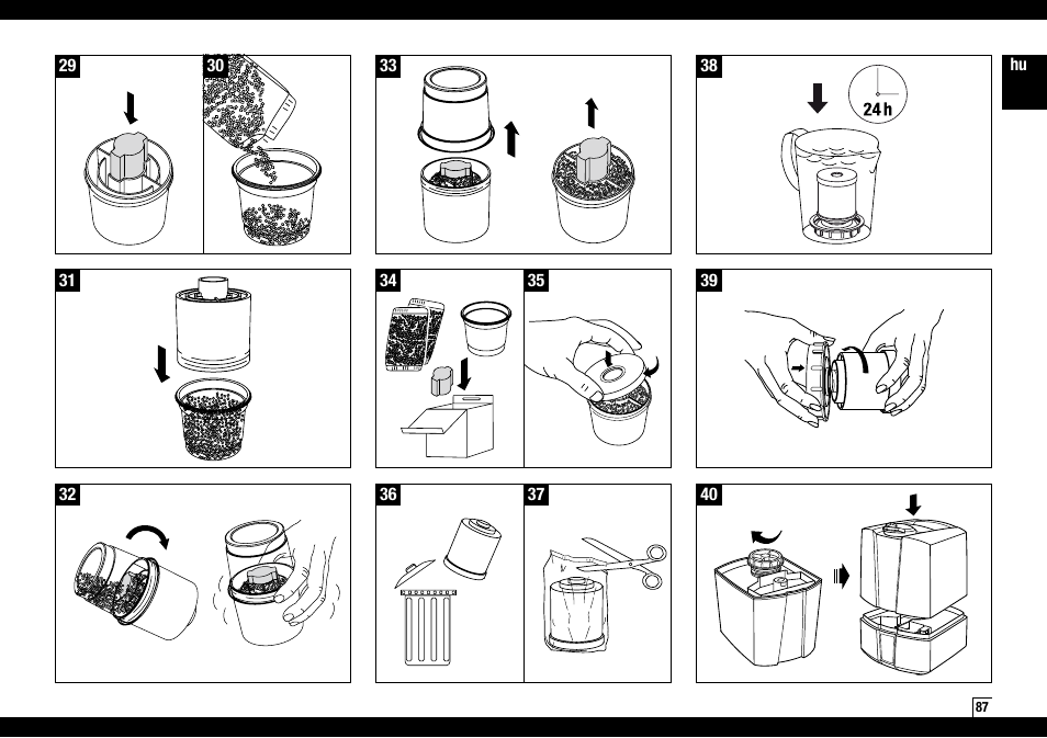 Boneco Air-O-Swiss Boneco U7145 User Manual | Page 87 / 164