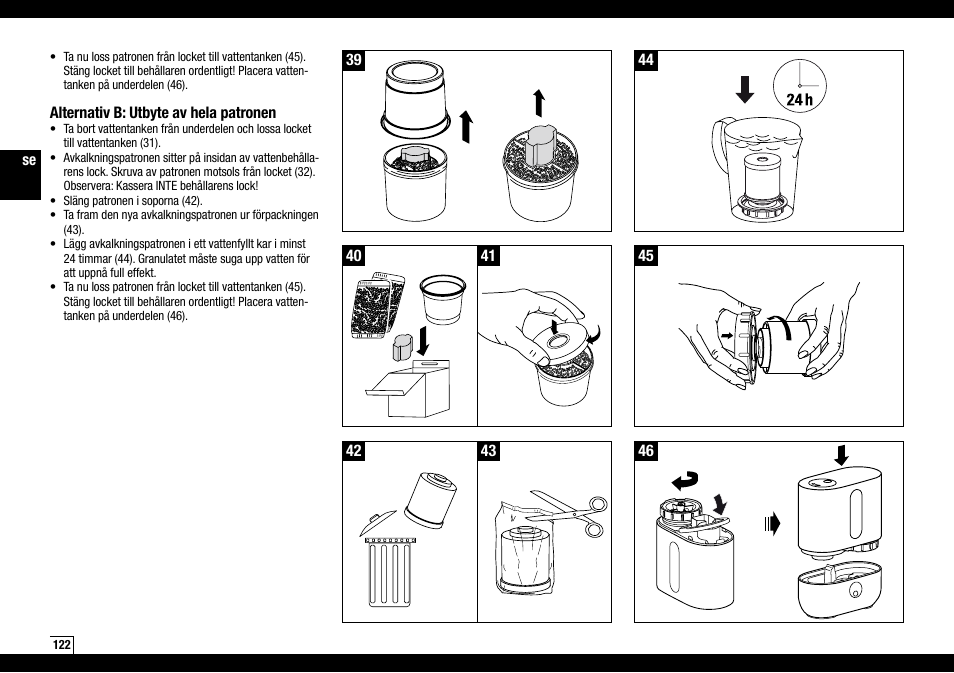 Boneco Air-O-Swiss AOS U200 User Manual | Page 122 / 172