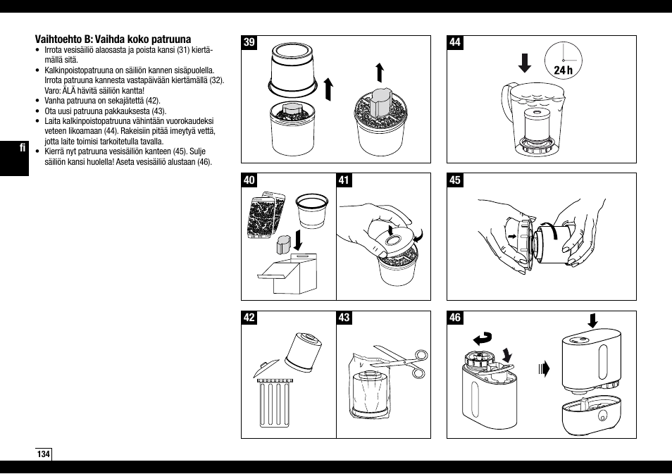 Boneco Air-O-Swiss AOS U200 User Manual | Page 134 / 172