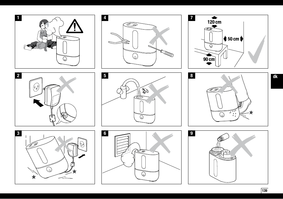 Boneco Air-O-Swiss AOS U200 User Manual | Page 139 / 172