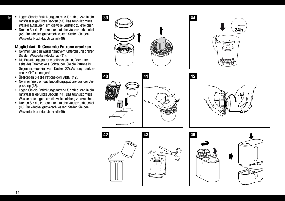 Boneco Air-O-Swiss AOS U200 User Manual | Page 14 / 172