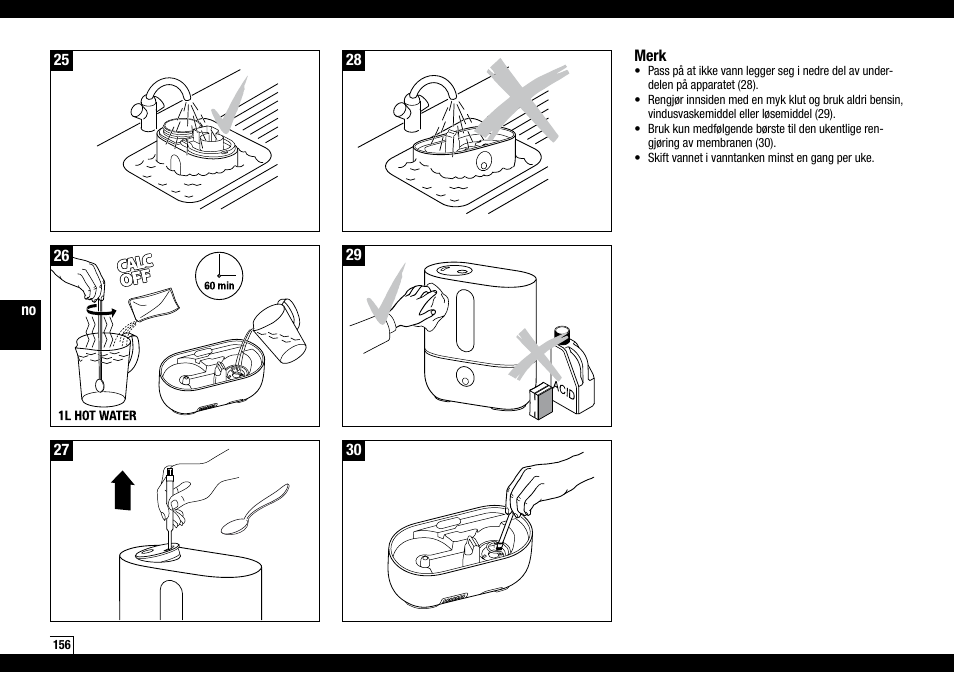 Boneco Air-O-Swiss AOS U200 User Manual | Page 156 / 172