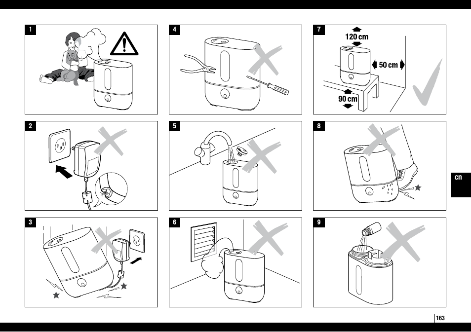 Boneco Air-O-Swiss AOS U200 User Manual | Page 163 / 172