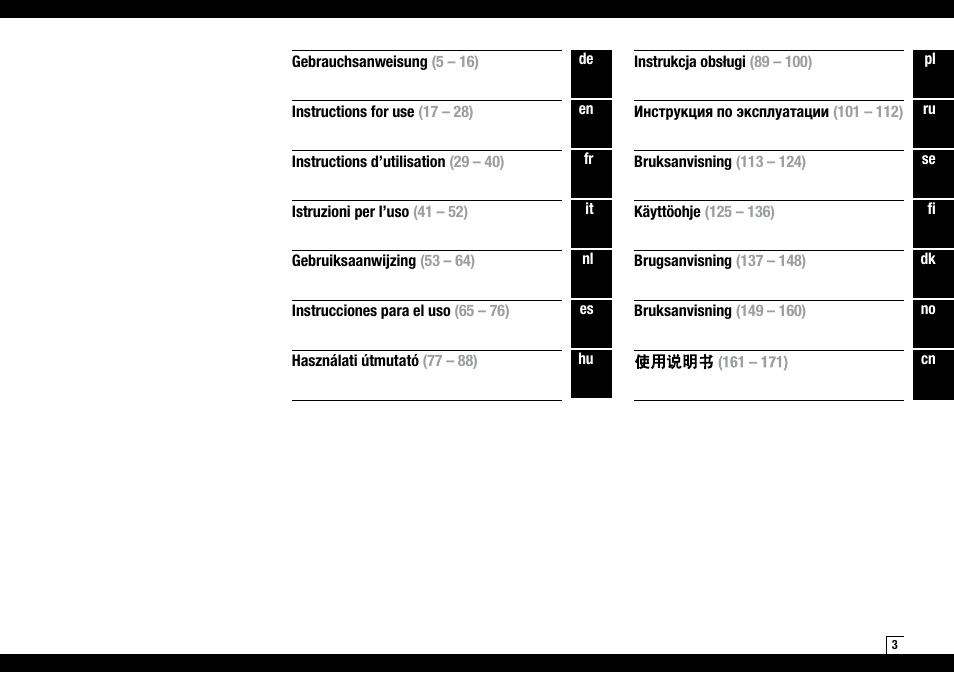 Boneco Air-O-Swiss AOS U200 User Manual | Page 3 / 172