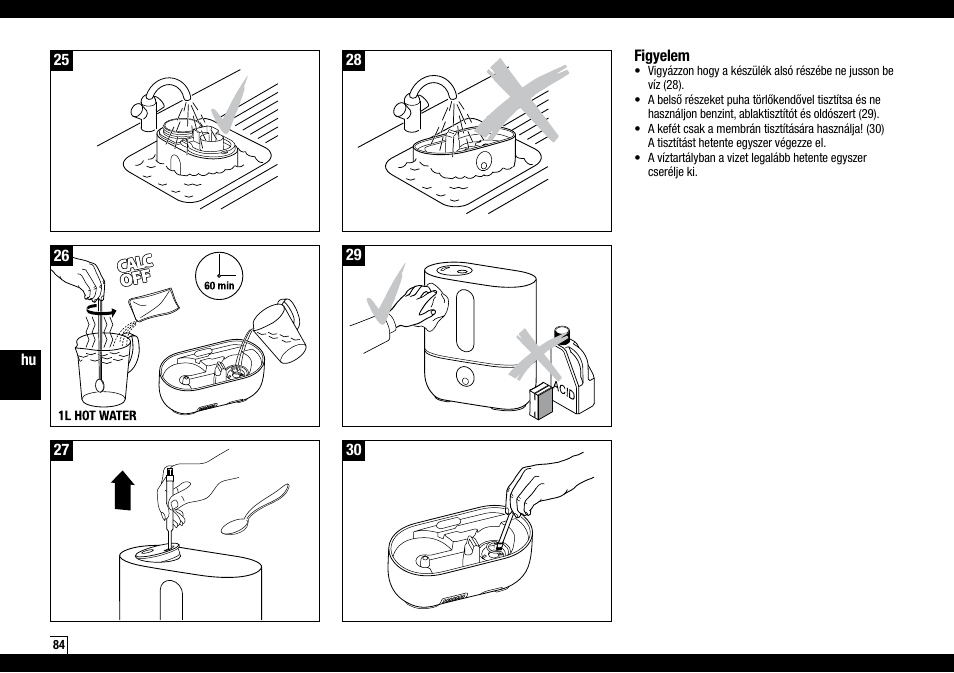 Boneco Air-O-Swiss AOS U200 User Manual | Page 84 / 172