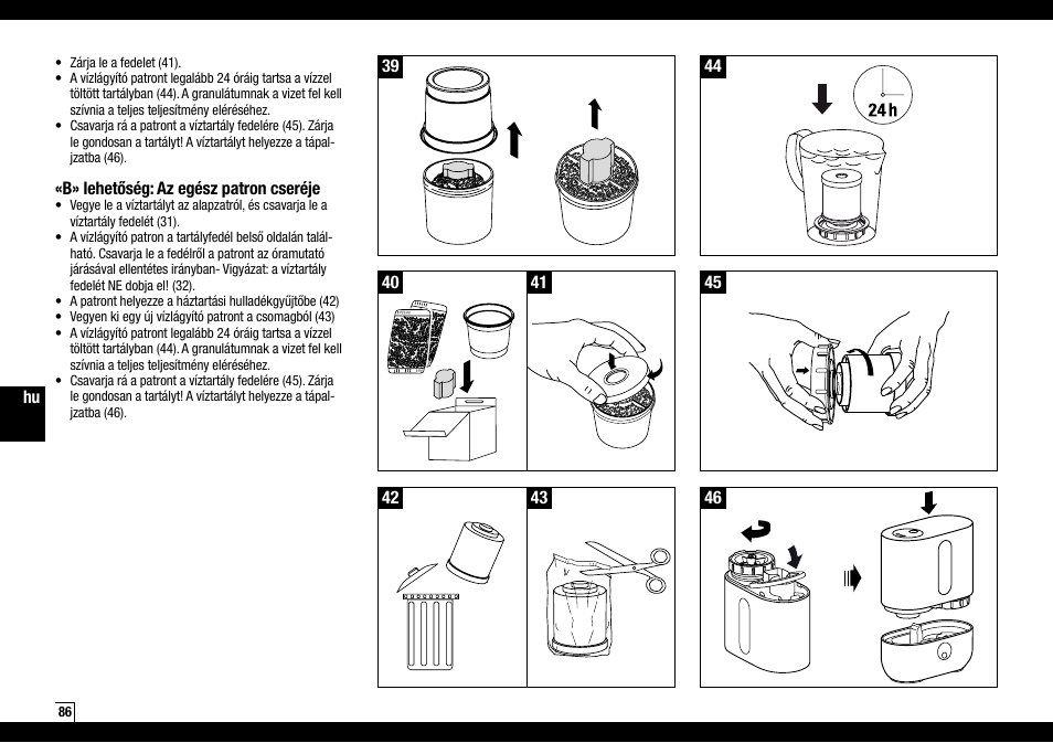 Boneco Air-O-Swiss AOS U200 User Manual | Page 86 / 172