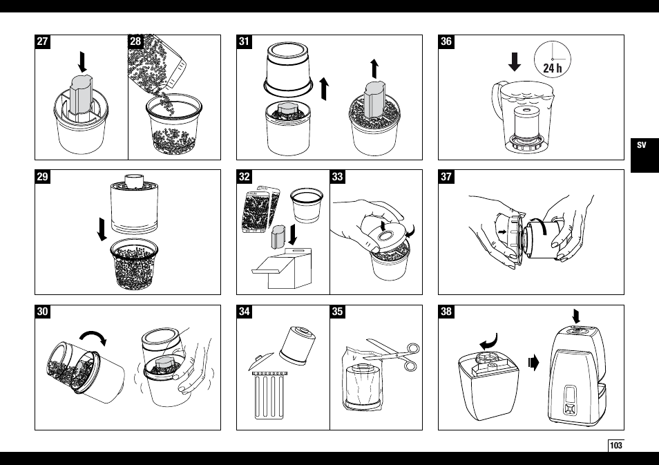 Boneco Air-O-Swiss Boneco U7144 User Manual | Page 103 / 136