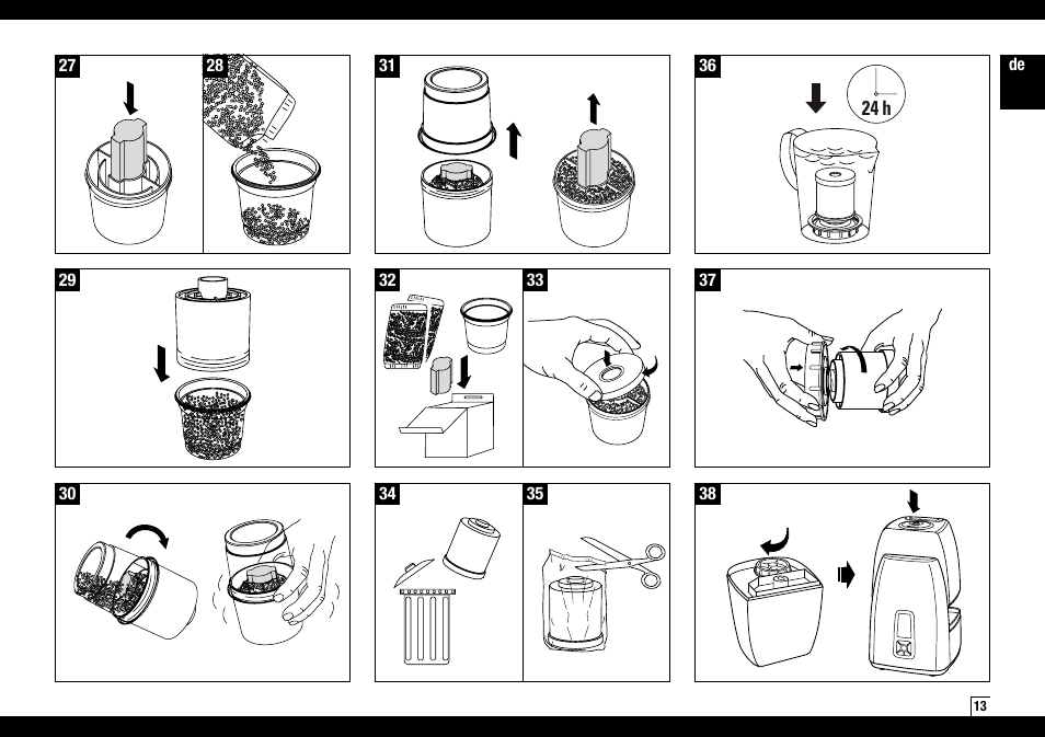 Boneco Air-O-Swiss Boneco U7144 User Manual | Page 13 / 136