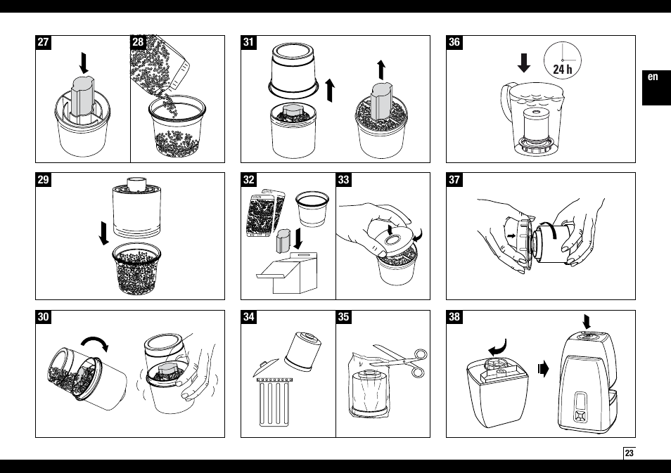 Boneco Air-O-Swiss Boneco U7144 User Manual | Page 23 / 136