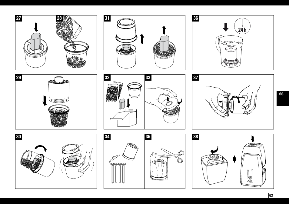 Boneco Air-O-Swiss Boneco U7144 User Manual | Page 63 / 136