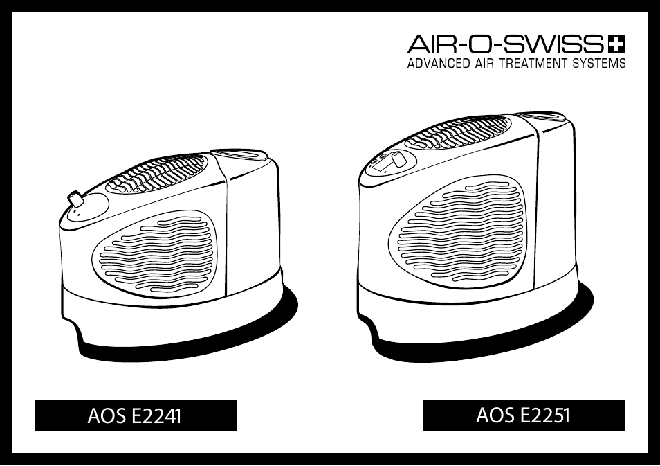 Boneco Air-O-Swiss AOS E2241 User Manual | 45 pages