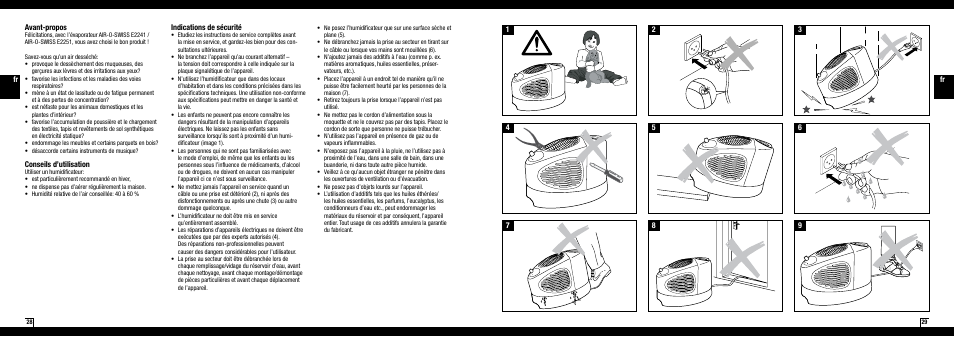 Boneco Air-O-Swiss AOS E2241 User Manual | Page 15 / 45