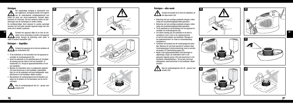 Boneco Air-O-Swiss AOS E2241 User Manual | Page 24 / 45