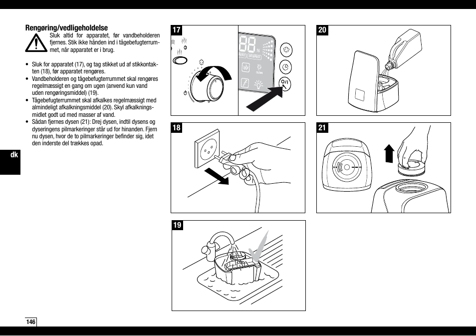 Boneco Air-O-Swiss AOS U600 User Manual | Page 146 / 164