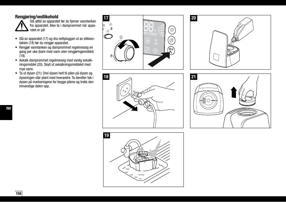Boneco Air-O-Swiss AOS U600 User Manual | Page 158 / 164