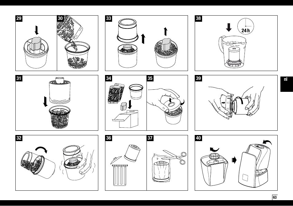 Boneco Air-O-Swiss AOS U600 User Manual | Page 63 / 164