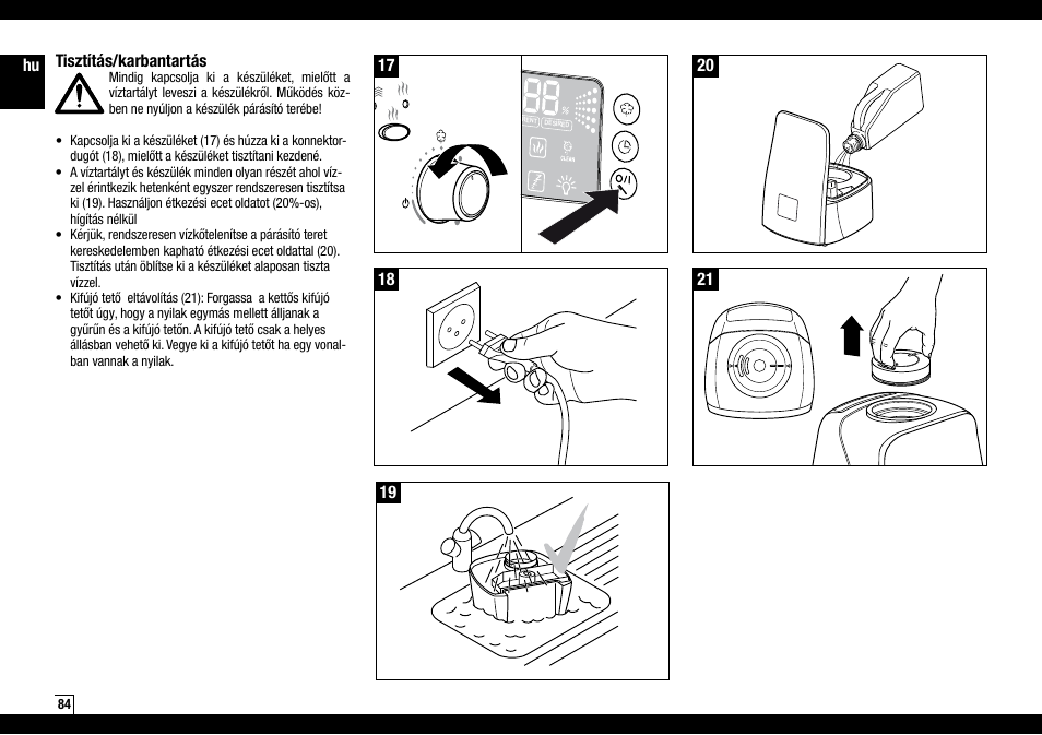 Boneco Air-O-Swiss AOS U600 User Manual | Page 84 / 164