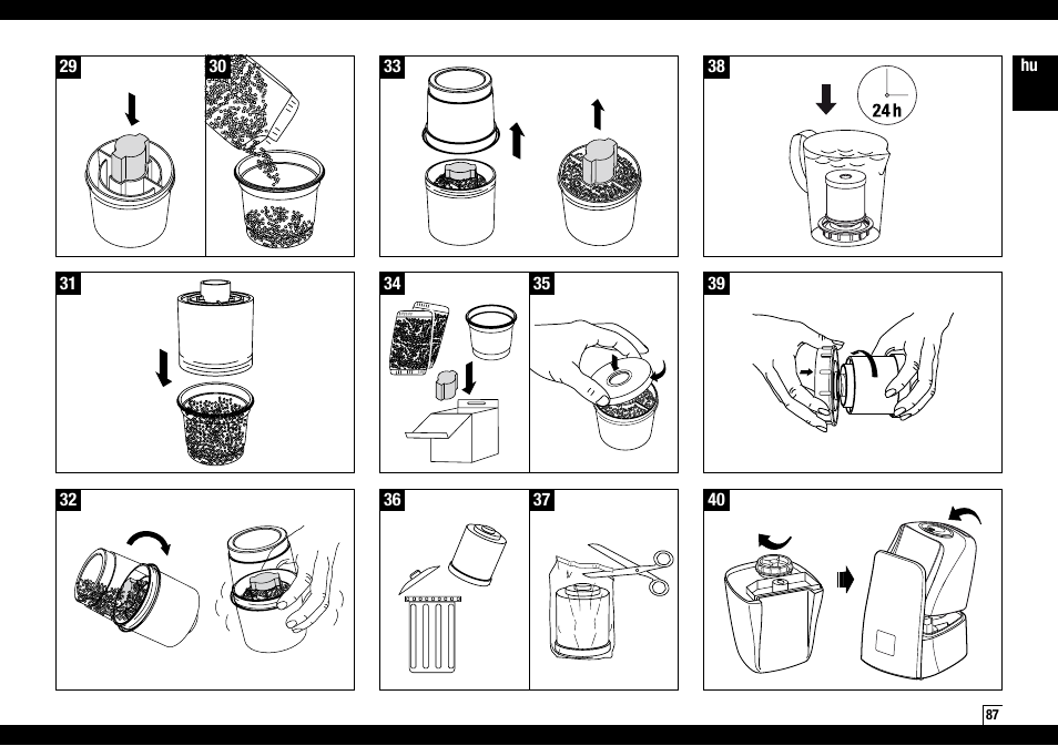 Boneco Air-O-Swiss AOS U600 User Manual | Page 87 / 164