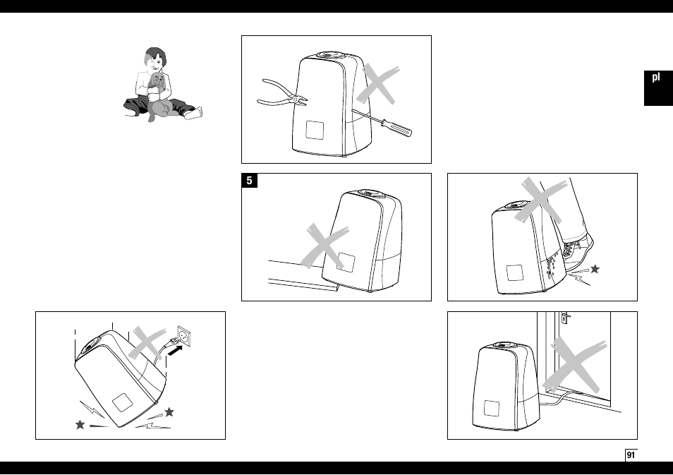 Boneco Air-O-Swiss AOS U600 User Manual | Page 91 / 164