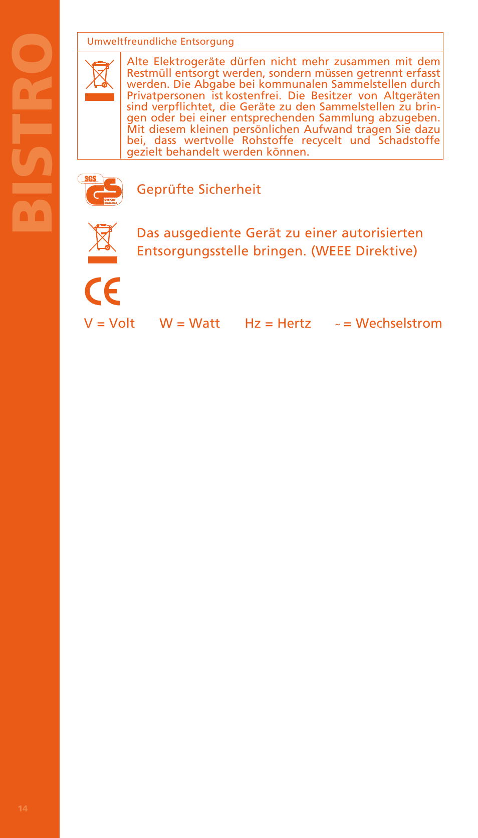Bi stro | Bodum BISTRO Электрический блендер с комплектующими частями User Manual | Page 15 / 86