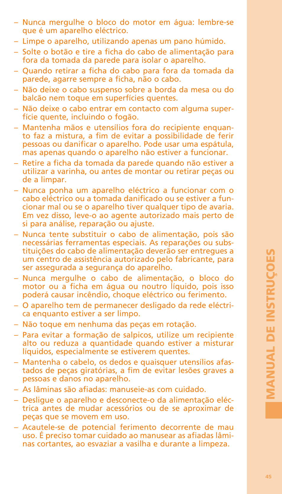 Bodum BISTRO Мельница и фиксатор для блендера "BISTRO" User Manual | Page 46 / 65