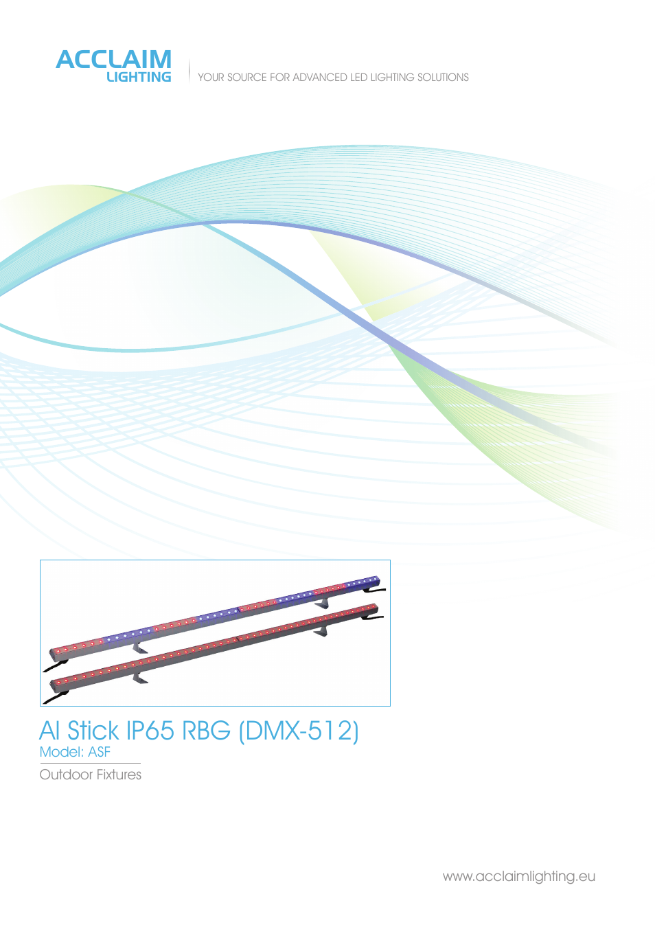 Acclaim Lighting AL Stick IP65 RGB User Manual | 2 pages