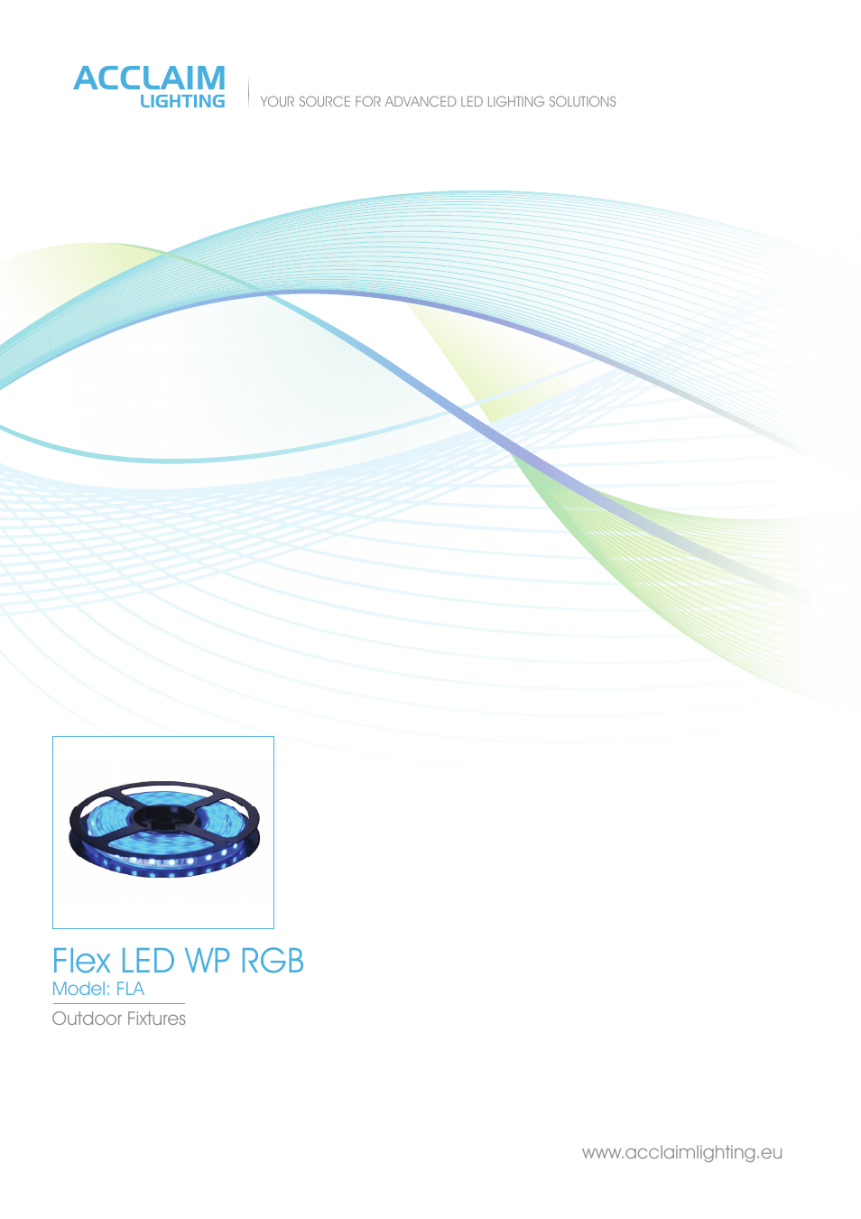 Acclaim Lighting Flex LED WP RGB (IP65) User Manual | 2 pages