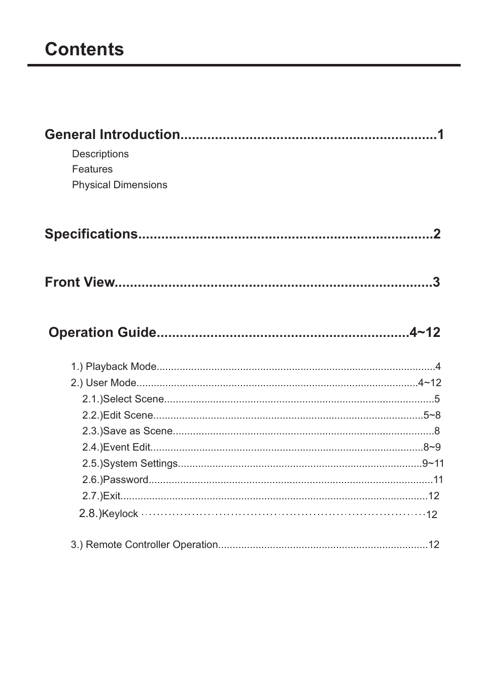 Acclaim Lighting AL Control 1 PRO User Manual | Page 3 / 16