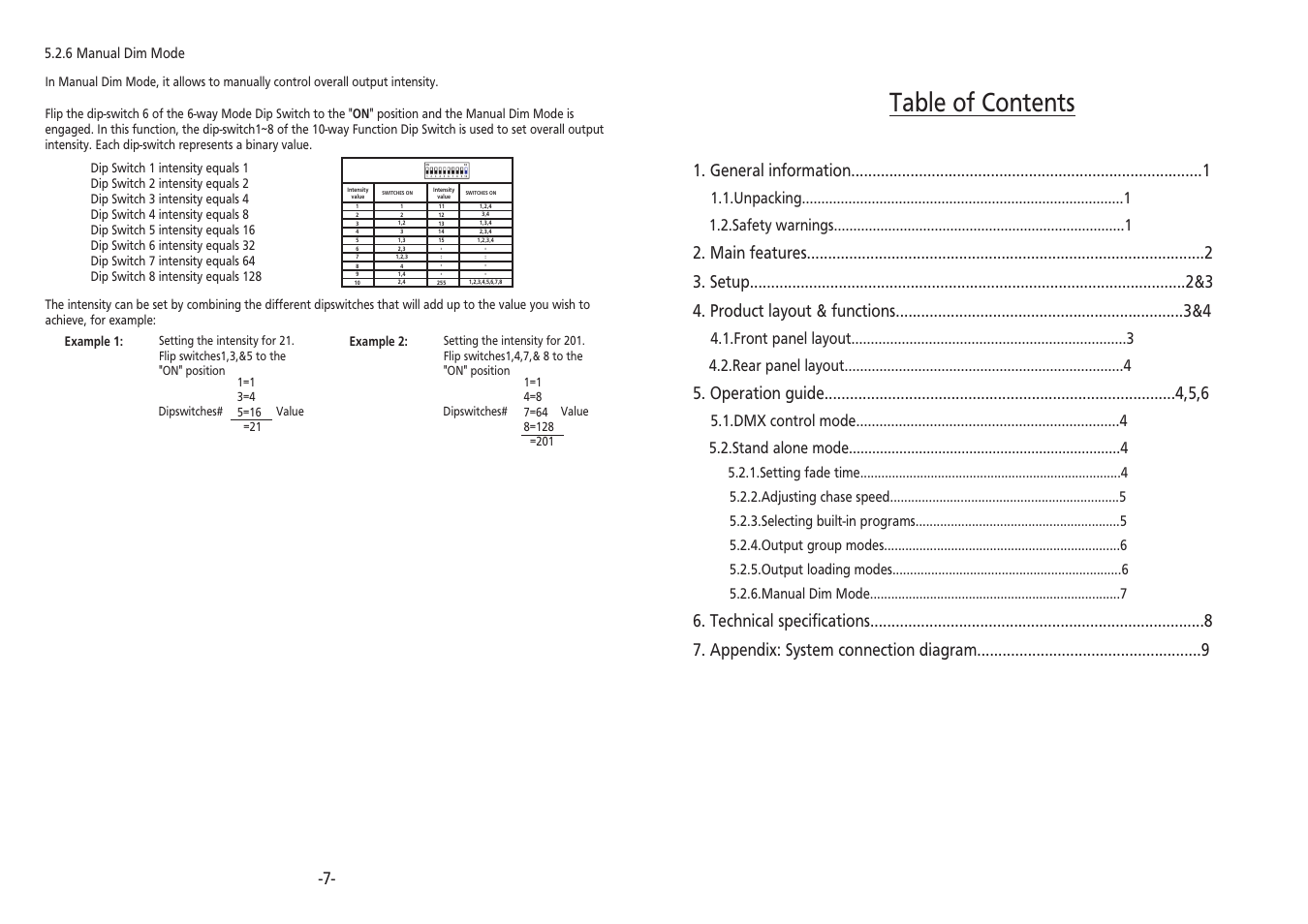 Acclaim Lighting X-Power HP Pro User Manual | Page 3 / 6