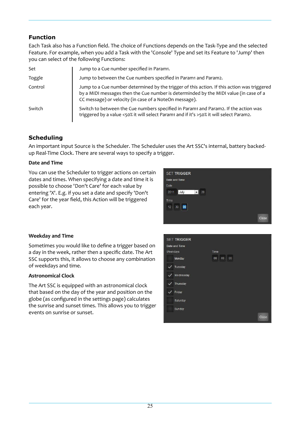 Acclaim Lighting ART IO User Manual | Page 26 / 38