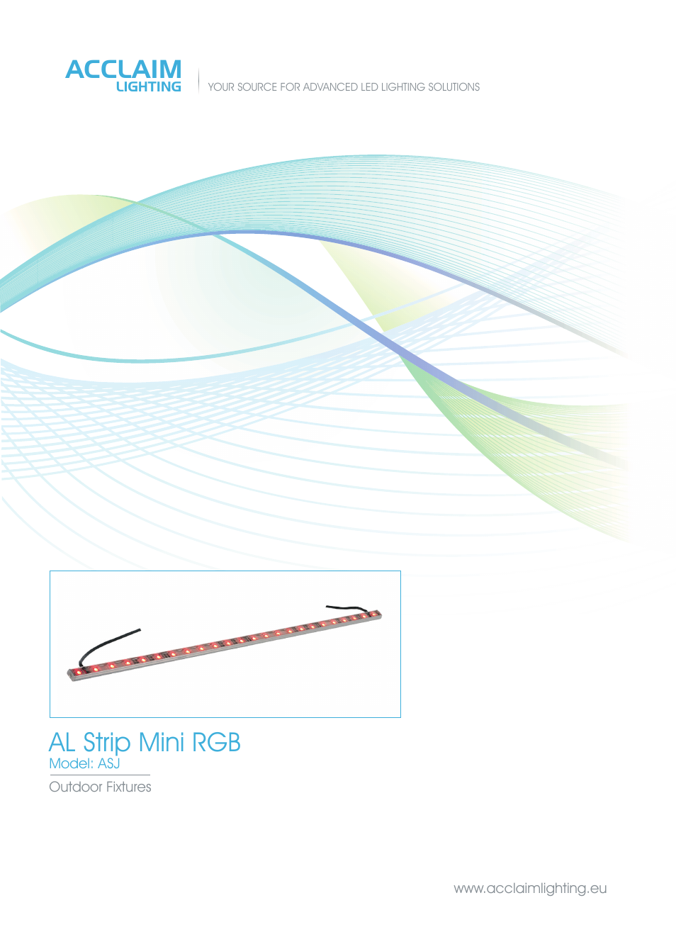 Acclaim Lighting AL Strip Mini RGB (IP65) User Manual | 2 pages