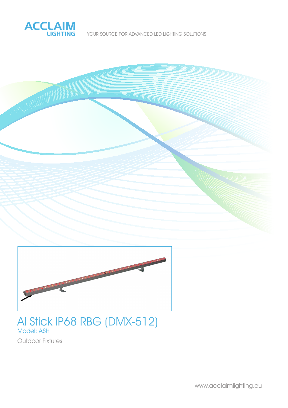 Acclaim Lighting AL Stick IP68 RGB User Manual | 2 pages