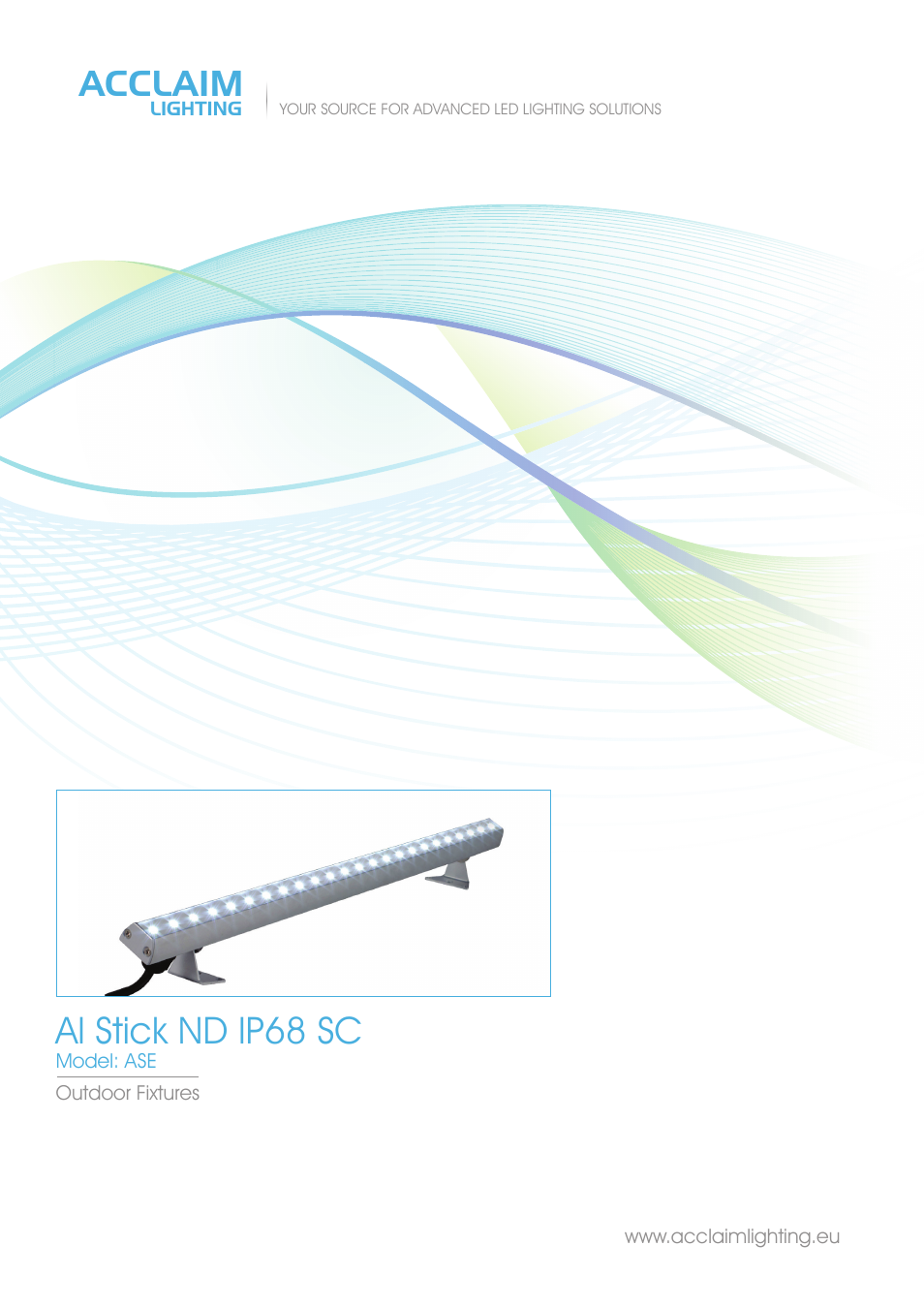 Acclaim Lighting AL Stick ND IP68 User Manual | 2 pages