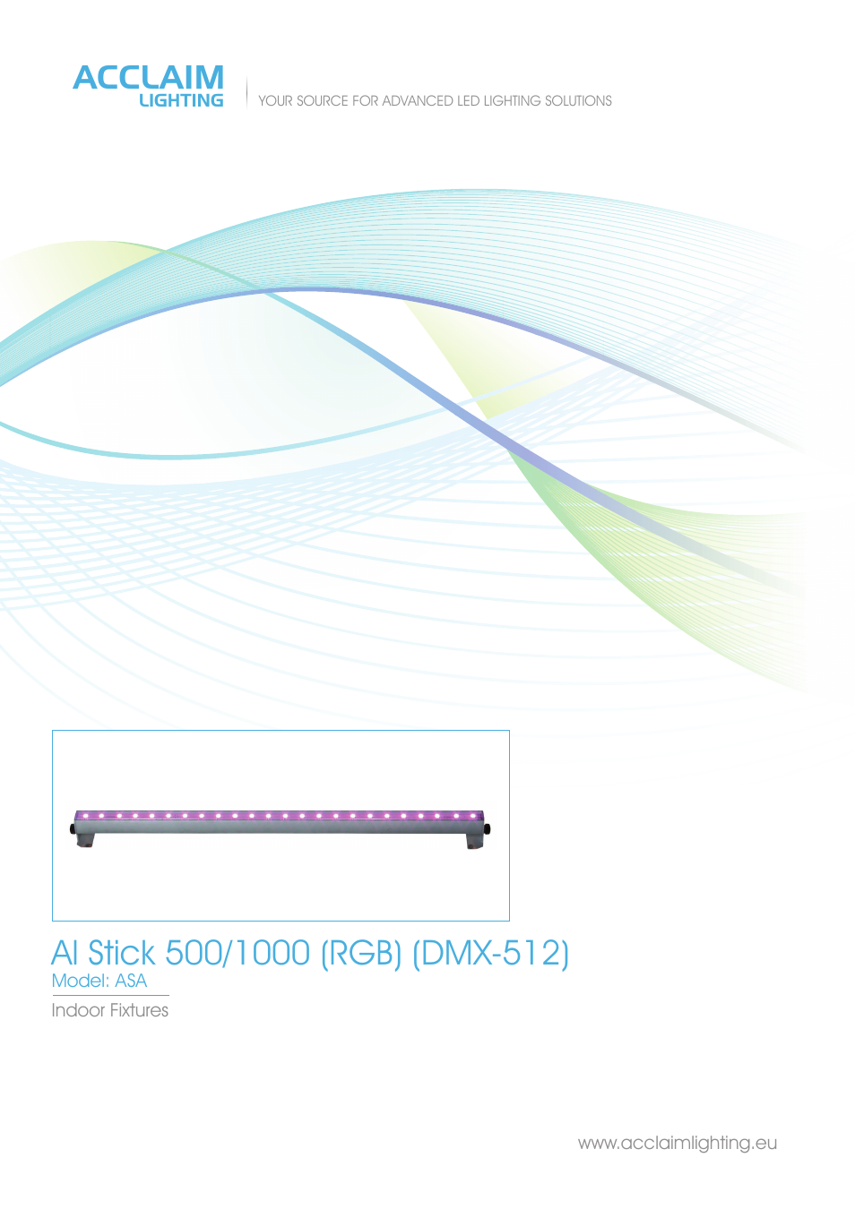 Acclaim Lighting AL Stick RGB User Manual | 2 pages
