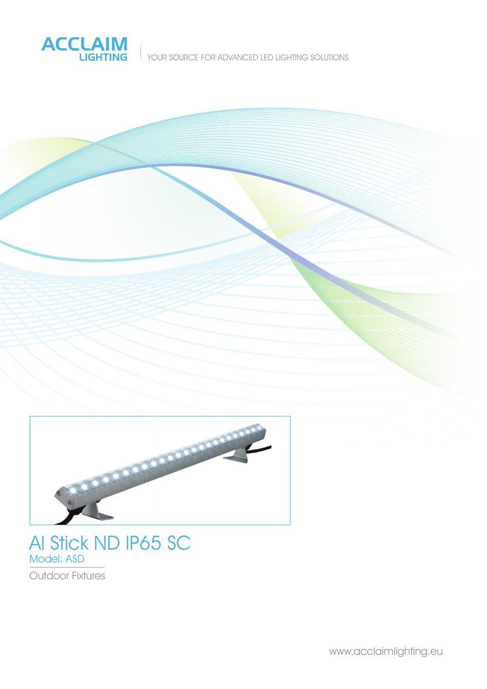 Acclaim Lighting AL Stick ND IP65 User Manual | 2 pages
