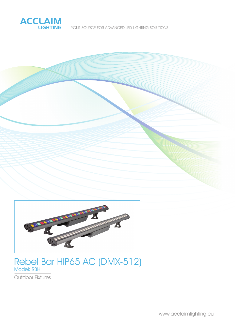 Acclaim Lighting Rebel Bar HIP65 AC User Manual | 2 pages