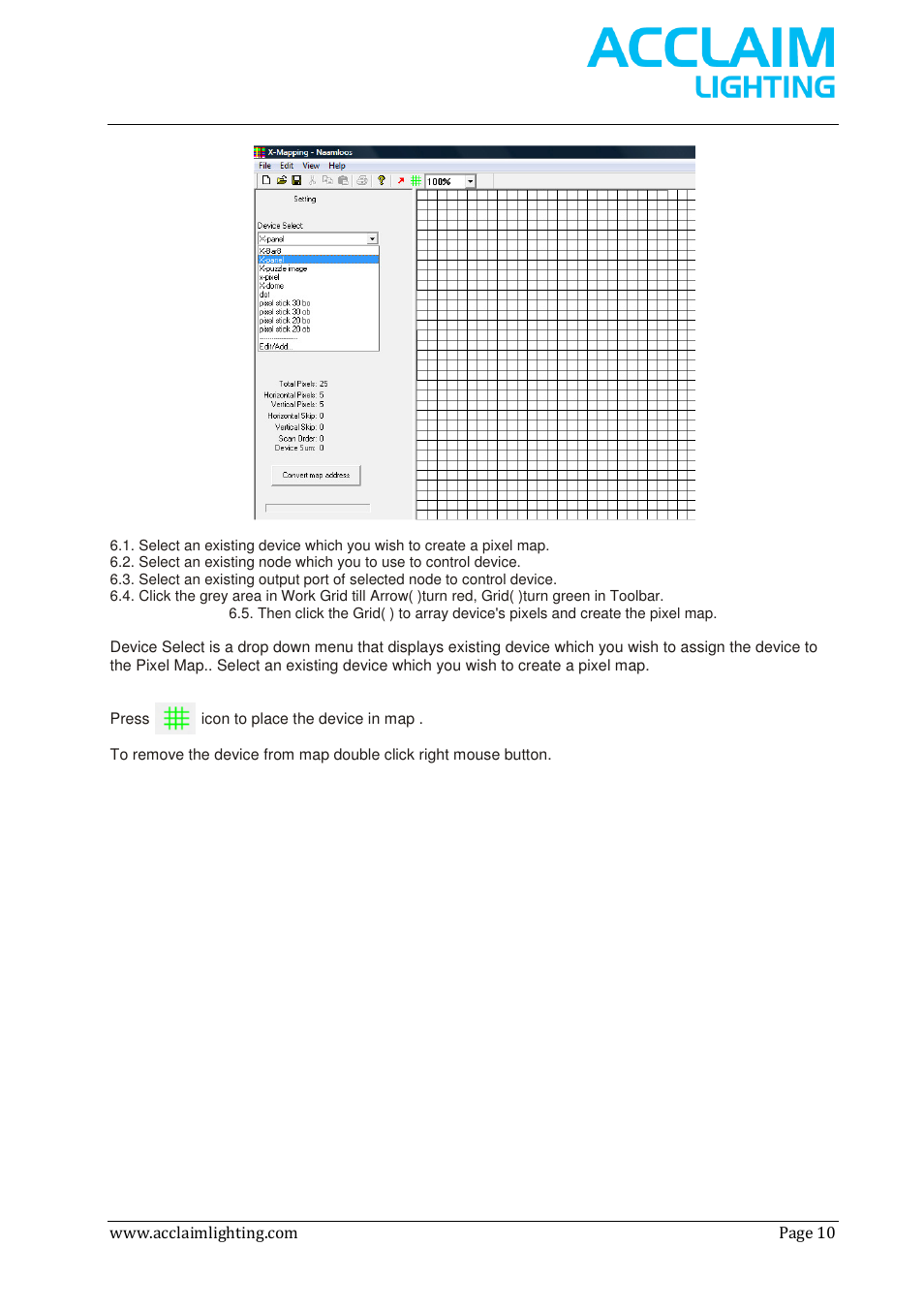 Acclaim Lighting AL Net 8 User Manual | Page 10 / 26