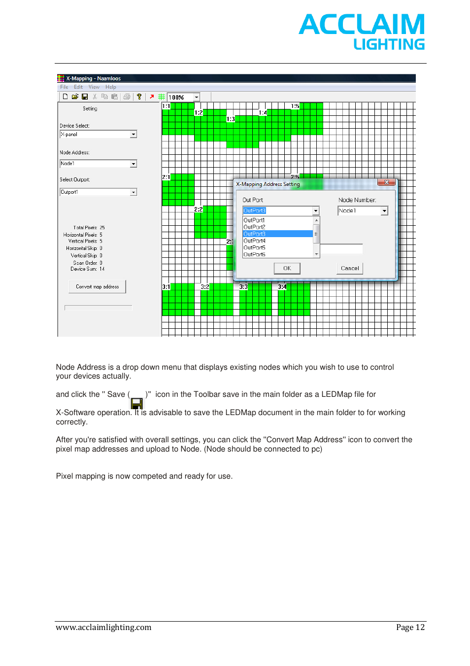 Acclaim Lighting AL Net 8 User Manual | Page 12 / 26