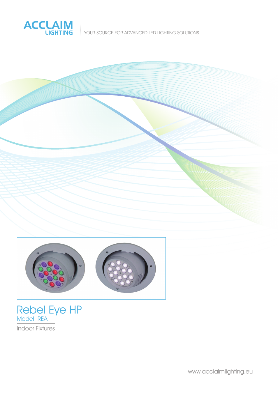 Acclaim Lighting Rebel Eye HP User Manual | 2 pages