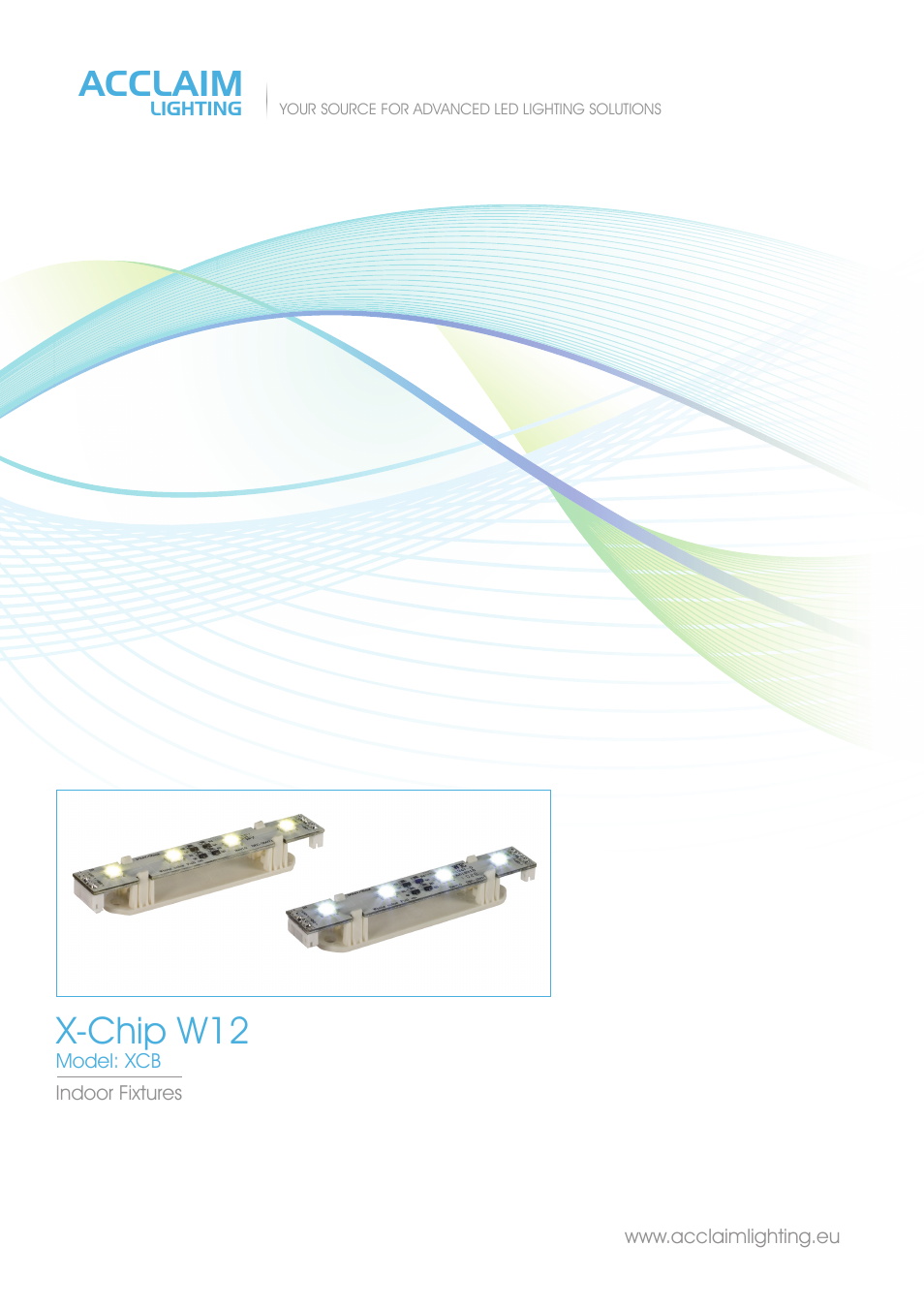 Acclaim Lighting X-Chip W12 User Manual | 2 pages