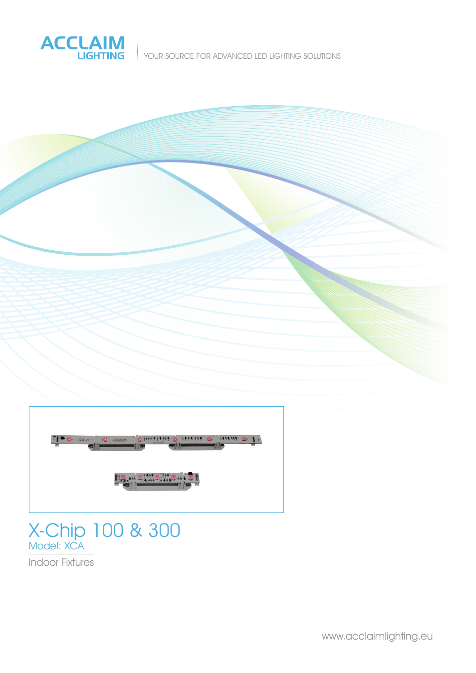 Acclaim Lighting X-Chip 100 & 300 User Manual | 2 pages