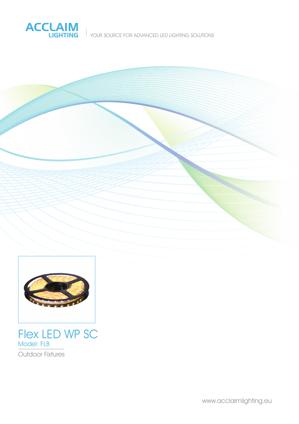 Acclaim Lighting Flex LED WP SC (IP65) User Manual | 2 pages