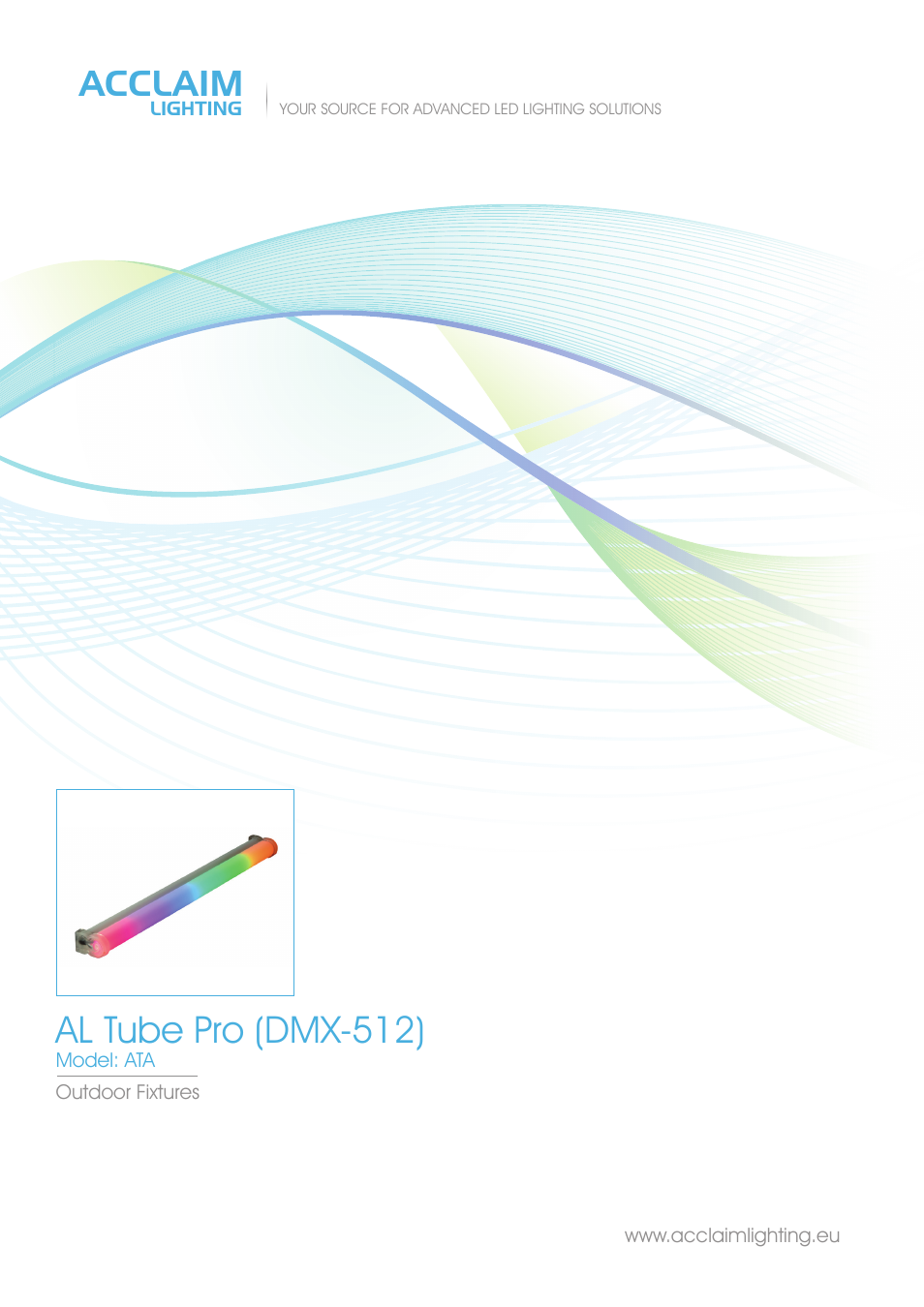 Acclaim Lighting AL Tube Pro User Manual | 2 pages