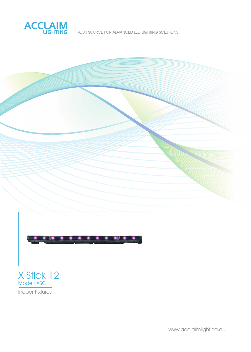 Acclaim Lighting X-Stick 12 RGB User Manual | 2 pages