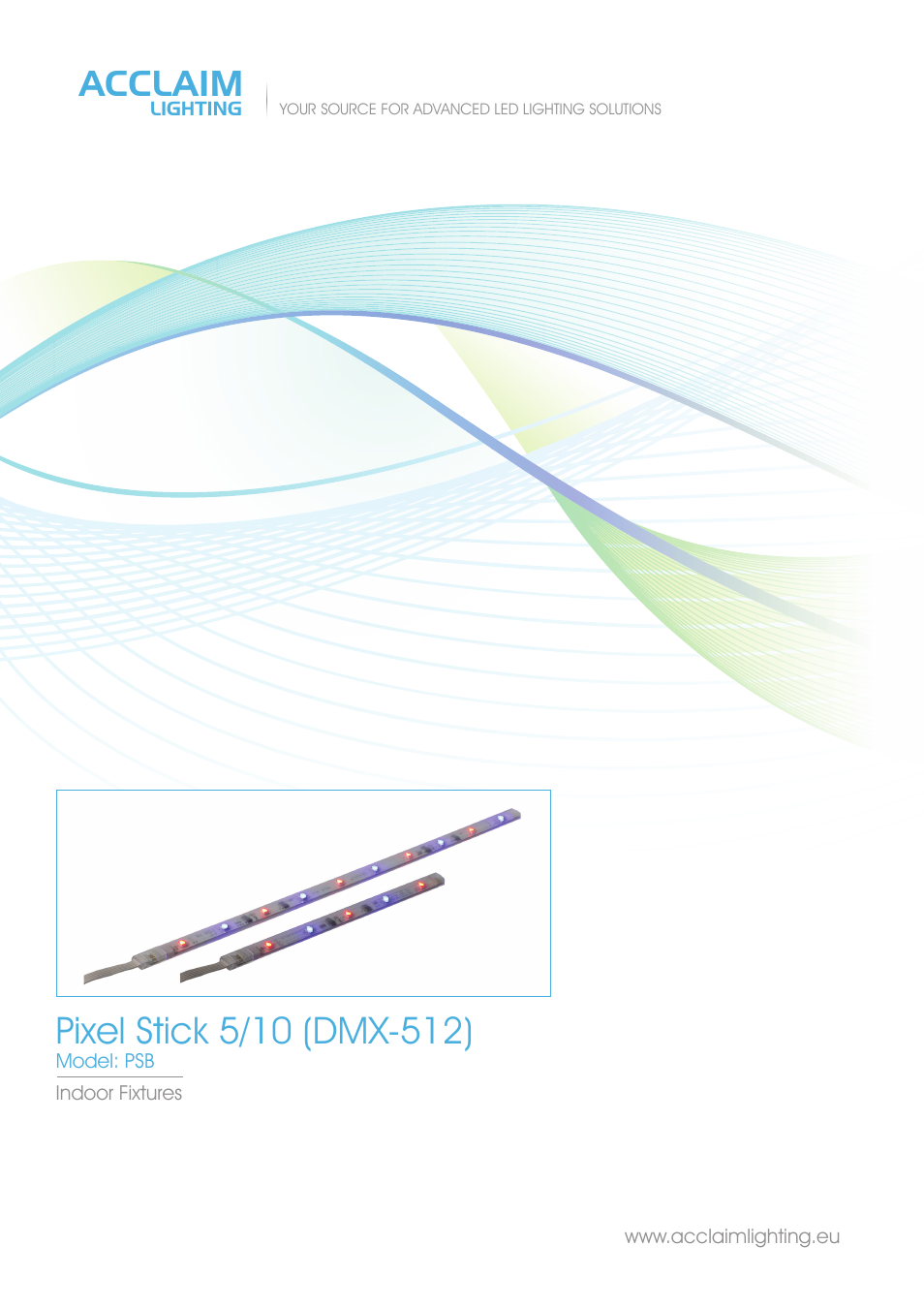 Acclaim Lighting Pixel Stick User Manual | 2 pages