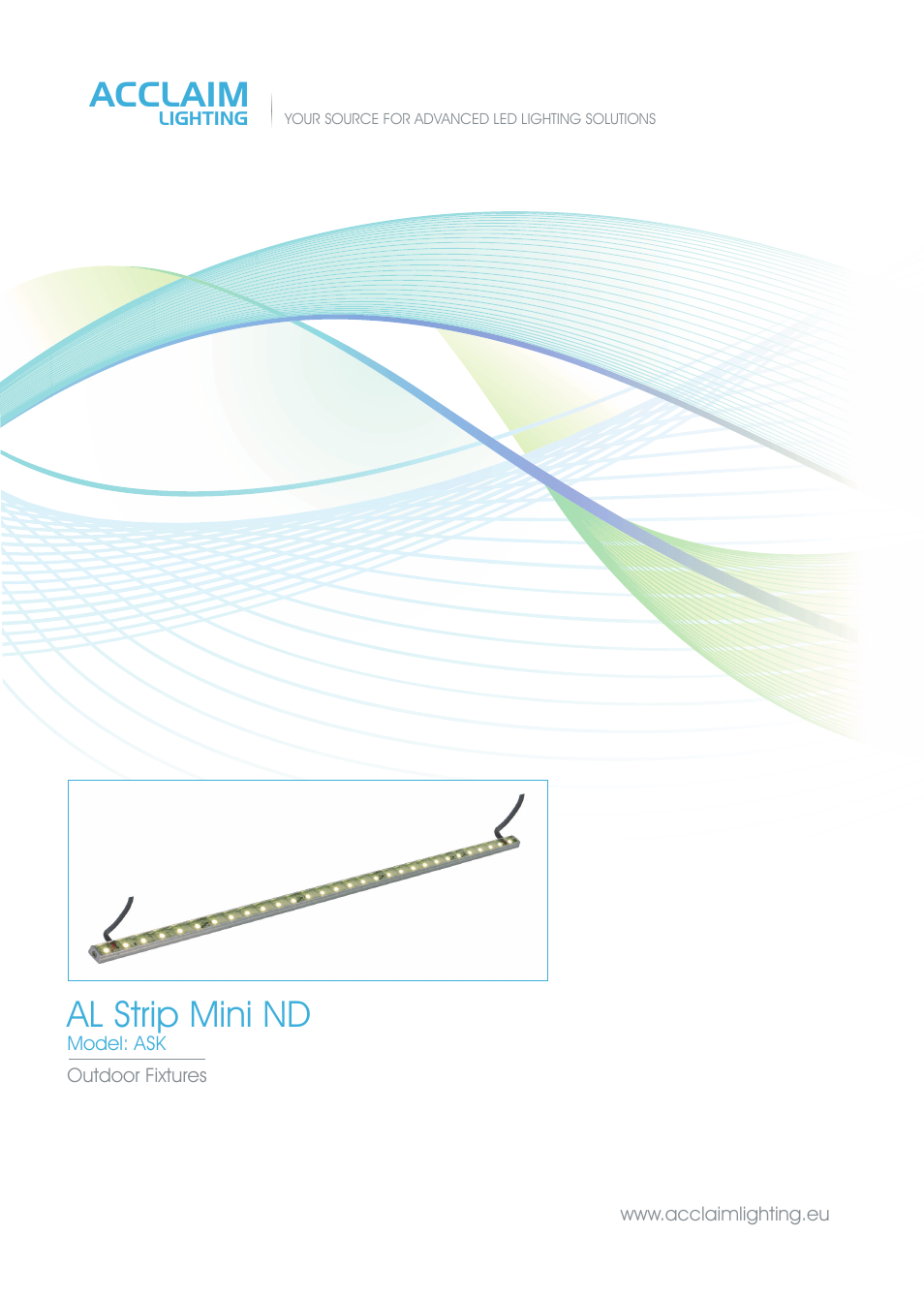 Acclaim Lighting AL Strip Mini ND (IP65) User Manual | 2 pages