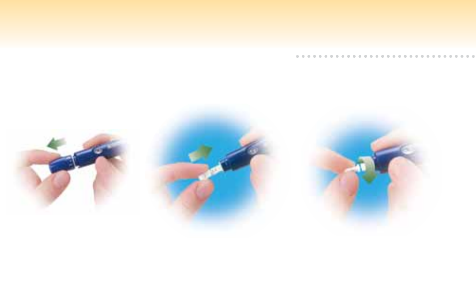 Chapter 3: testing your blood sugar, Preparing the accu-chek softclix lancet device | Accu-Chek Active User Manual | Page 24 / 60