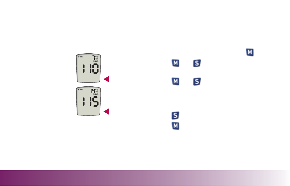 Viewing trend information | Accu-Chek Active User Manual | Page 38 / 60